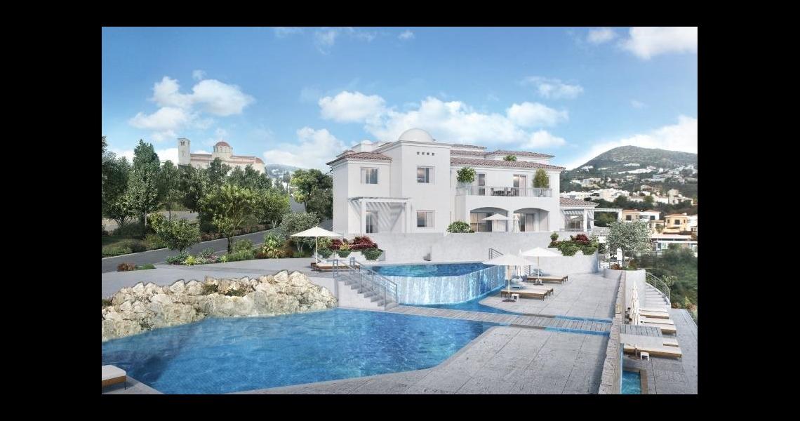 New exclusive two-bedroom apartment with superb views — Paphos