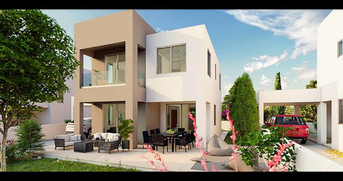 3-Bedroom Semi-detached Villa, Mandria village, close to beach — Paphos