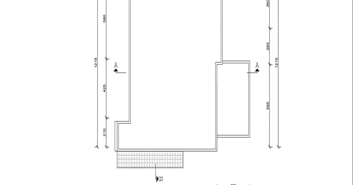 Project of a stylish bungalow with 2 bedrooms — photo 7 of 10