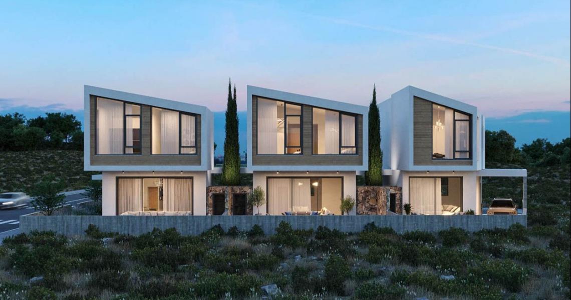 Modern 3-bedroom houses in popular area — Paphos
