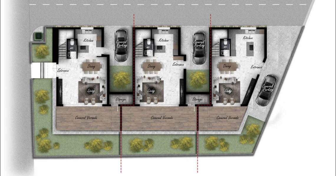 Modern 3-bedroom houses in popular area — photo 12 of 14