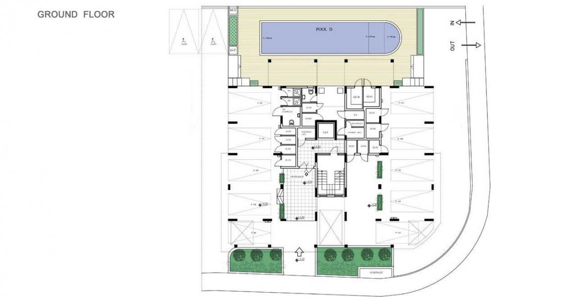 2-bedroom Ground Apartment in Limassol region — photo 12 of 25