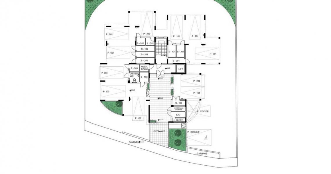 2-bedroom Ground Apartment in Limassol region — photo 19 of 25