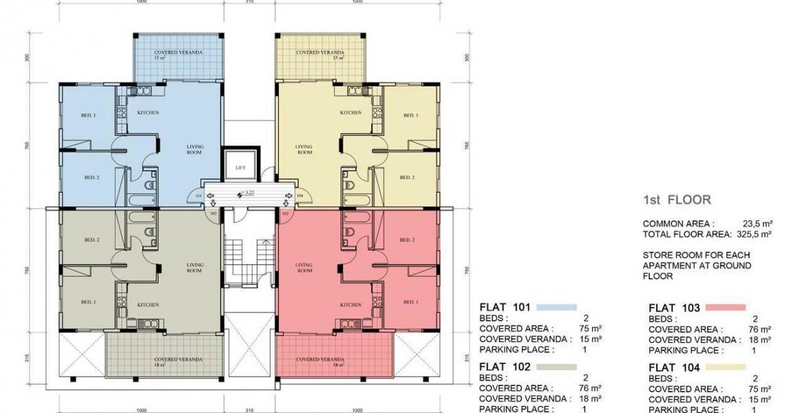 2-bedroom Ground Apartment in Limassol region — photo 20 of 25