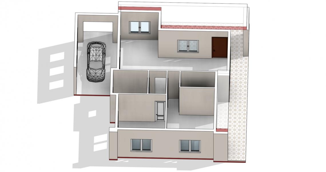 Two-Bedroom bungalow with sea view — Paphos