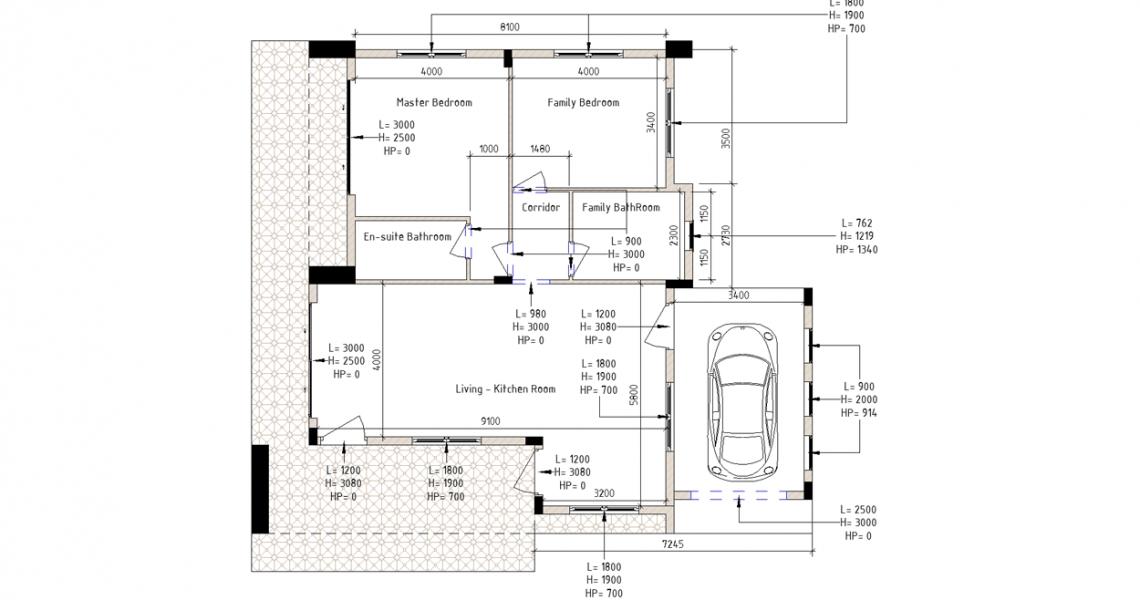Two-Bedroom bungalow with sea view — photo 11 of 12