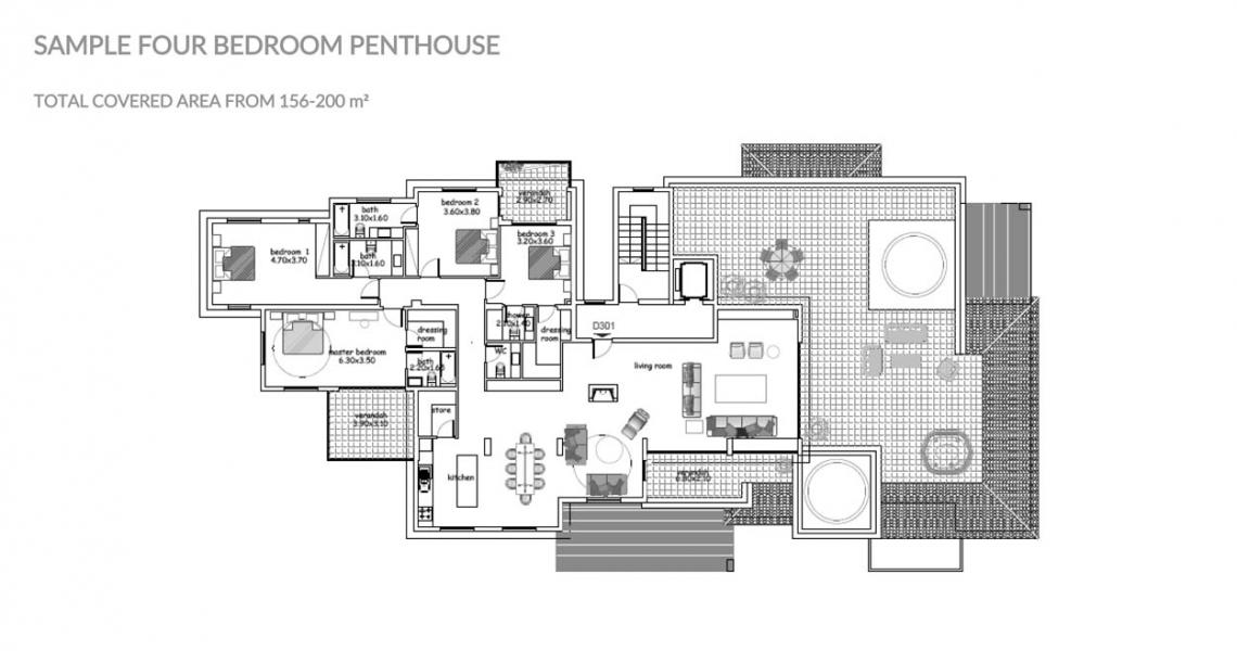 2-Bedroom Apartment, Tala — photo 12 of 21