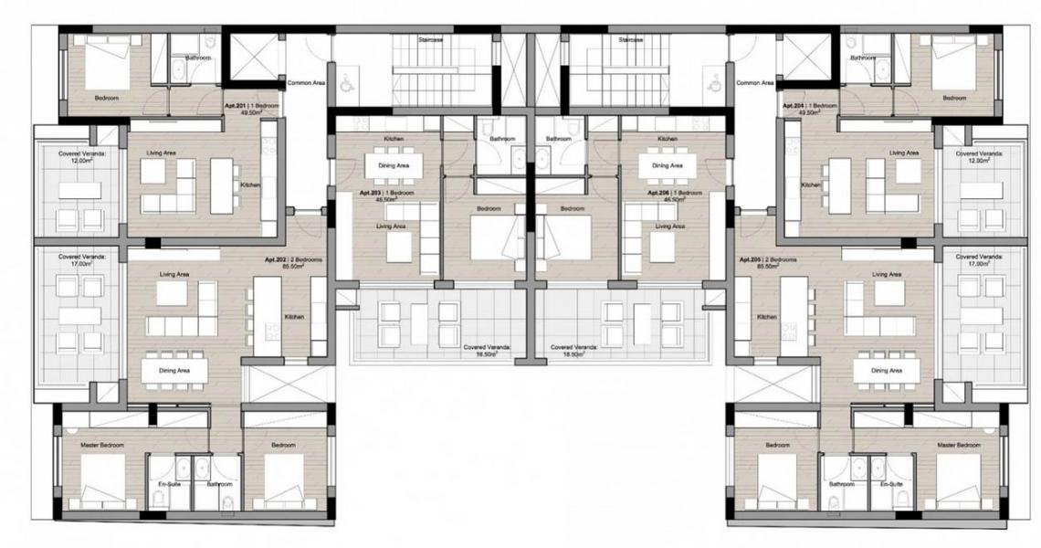 1-Bedroom Apartment in tourist area near beach — photo 10 of 17