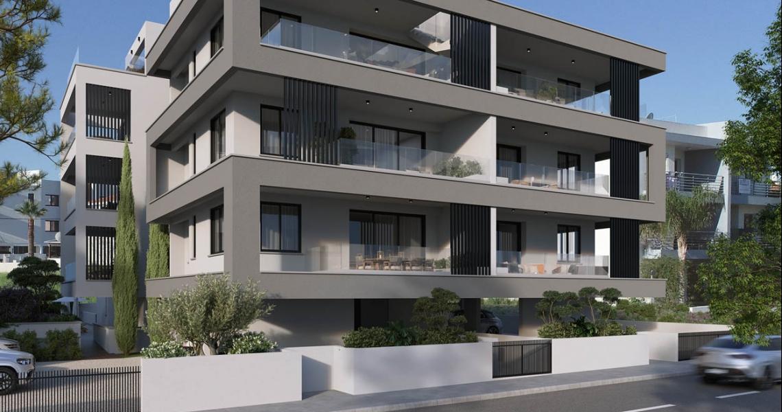 New two-bedroom apartment in Larnaca region — Larnaca
