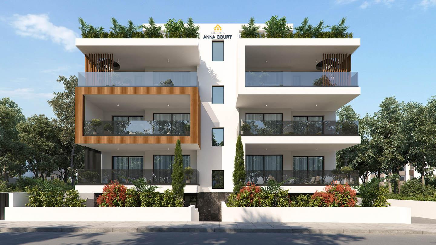 Two-bedroom luxury apartment under constriction — Larnaca