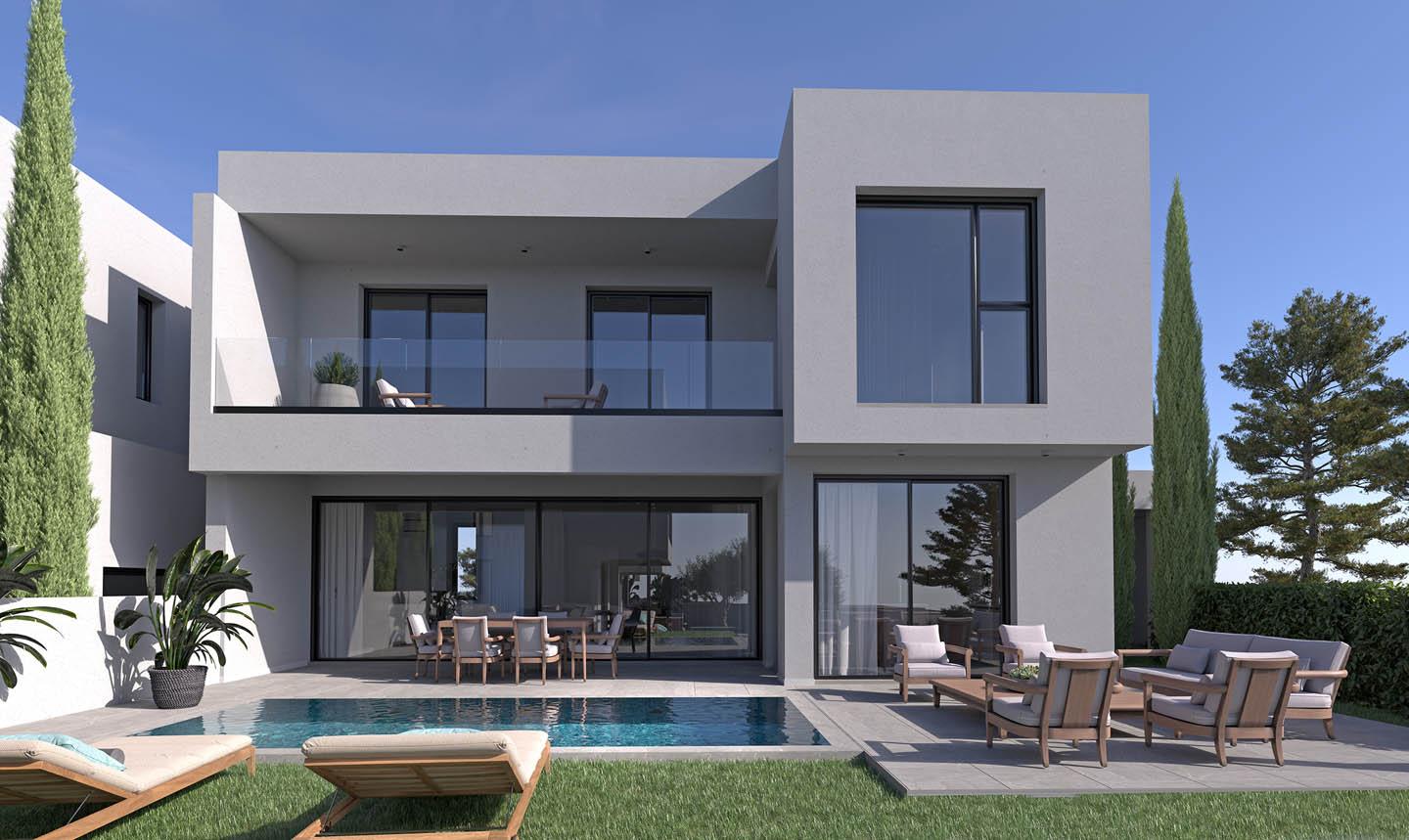 Spacious three-bedroom villa close to sea and beaches — Larnaca