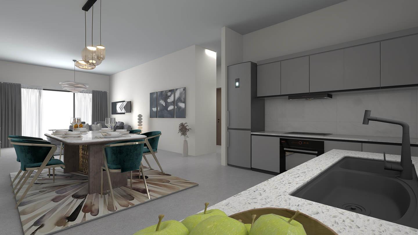 New 2-Bedroom Apartment with large balcony — photo 10 of 25