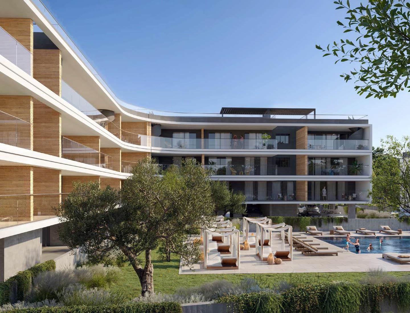 New 1-bedroom apartment with ample space for living — Paphos
