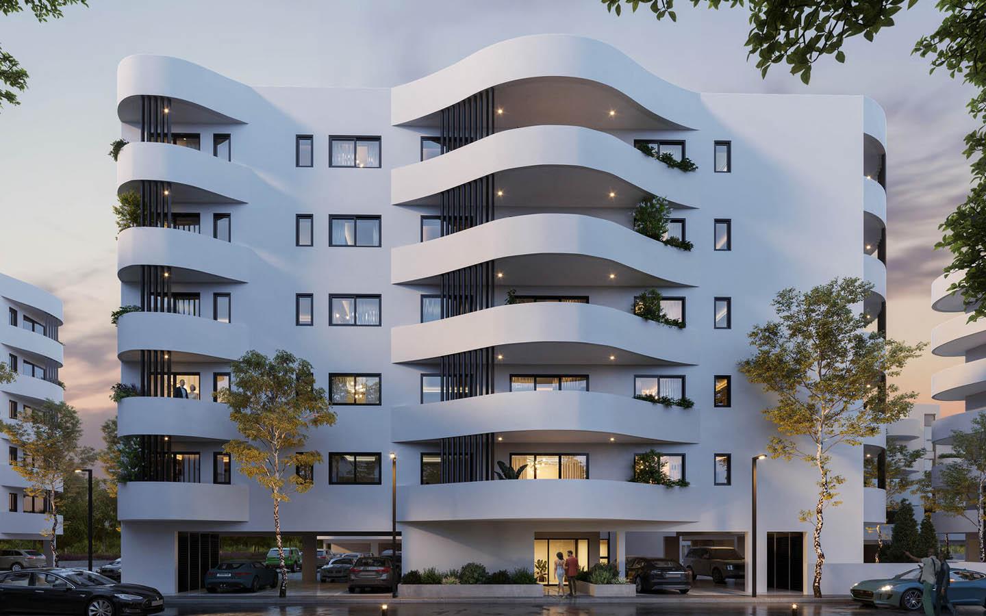 1-bedroom apartment, part of an exclusive complex — Larnaca