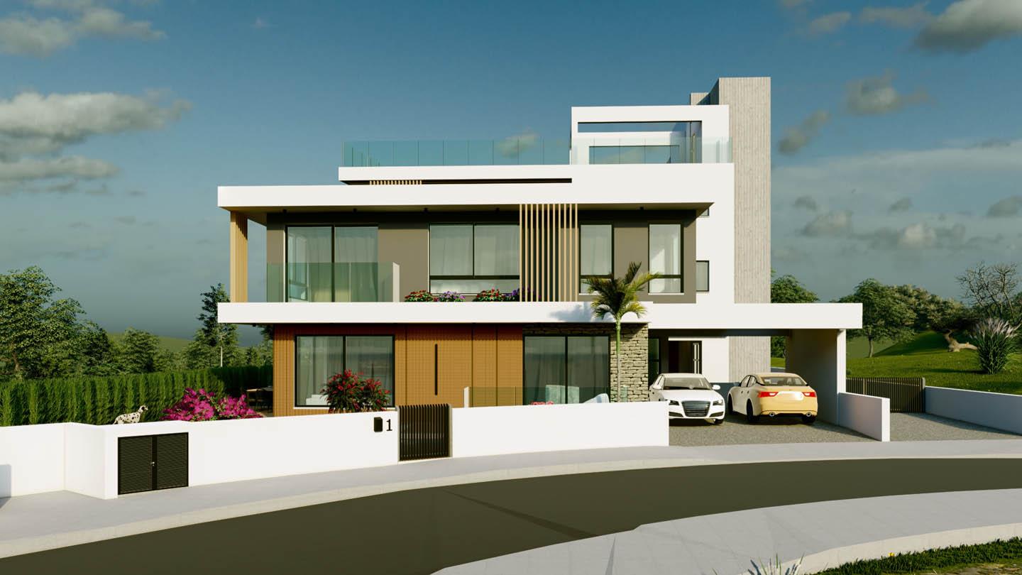 Elegant Four-Bedroom Villa in an Exclusive Private Development — Limassol