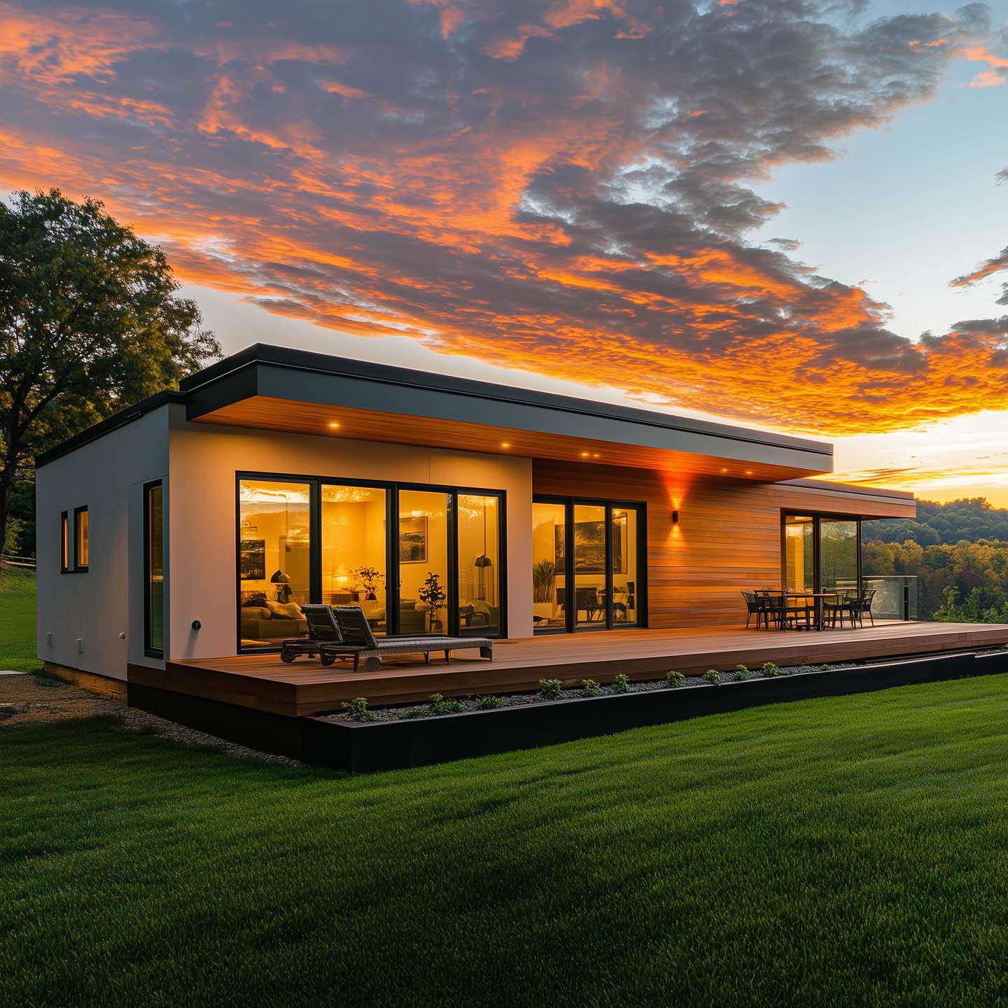 One-story villa - bungalow with 3 bedrooms and a terrace — photo 7 of 9