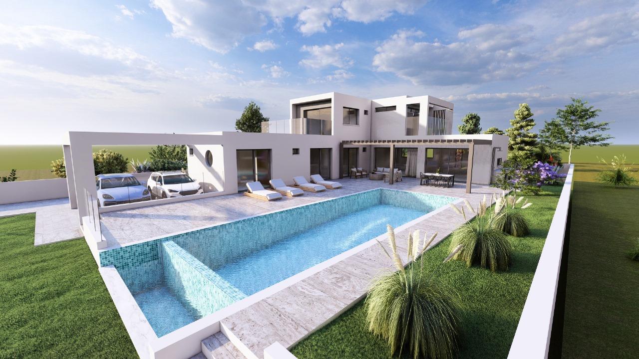 3-Bedroom Villa with Surrounding Views in Tsada — photo 9 of 9