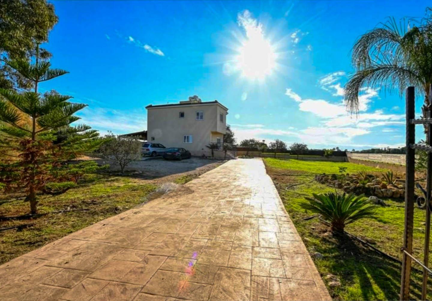 3-Bedroom Villa Surrounded by Lush Green Fields — Famagusta