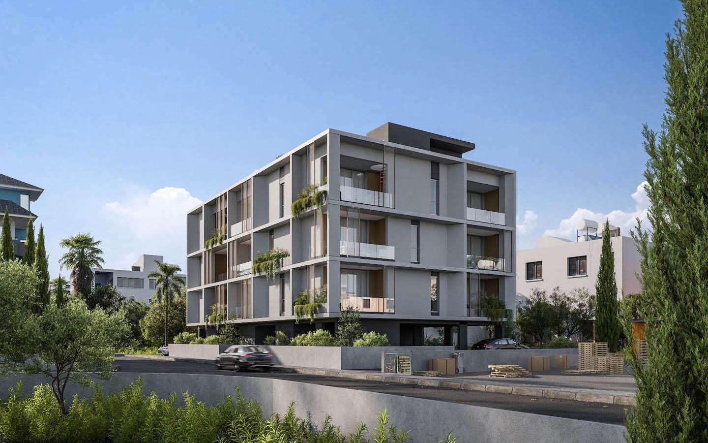 2-Bedroom Apartment with a Rooftop Pool — Limassol
