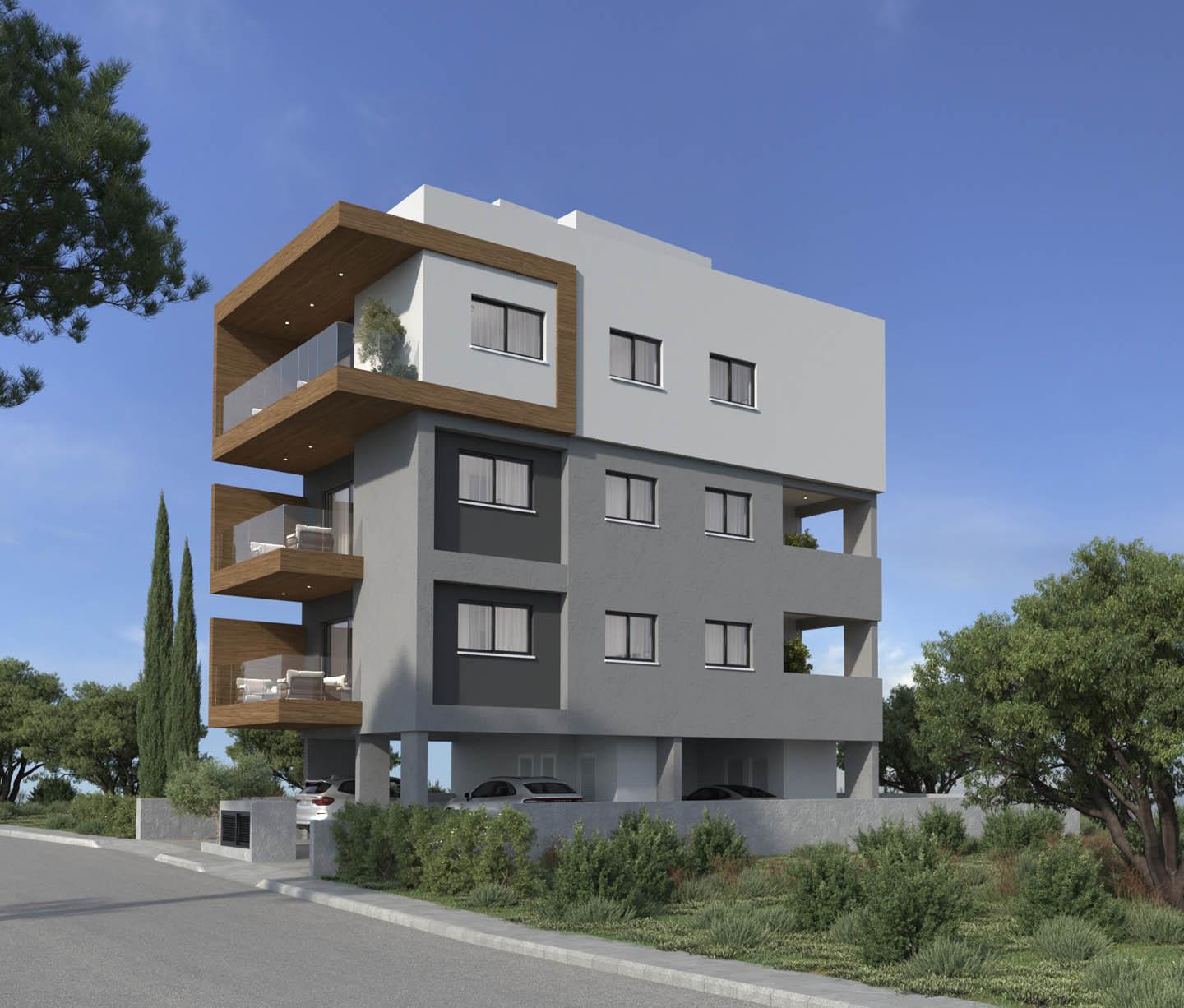 Whole floor Apartment with 2-Bedrooms and Sea View — Limassol