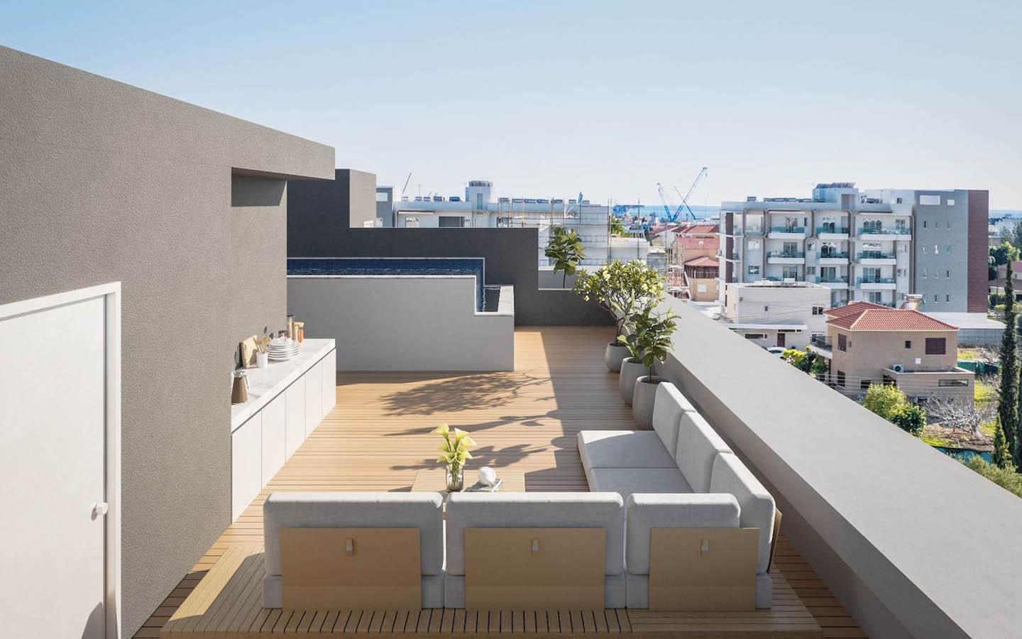 2-Bedroom Apartment with a Rooftop Pool — photo 3
