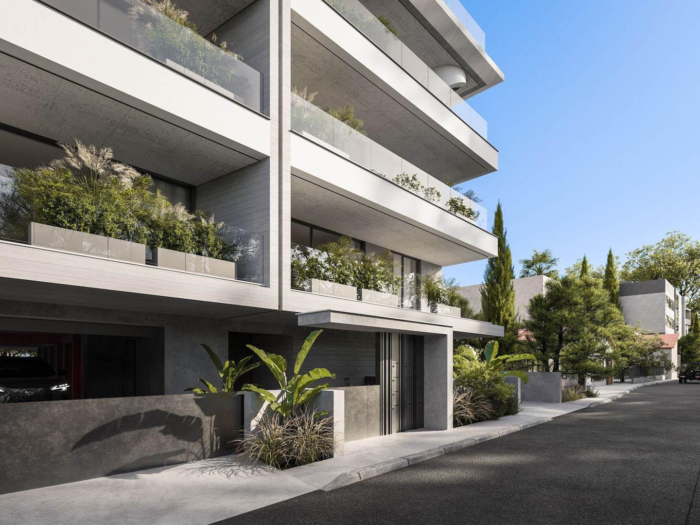 Modern 2-bedroom apartments where the air smells of sea and freshness — Limassol