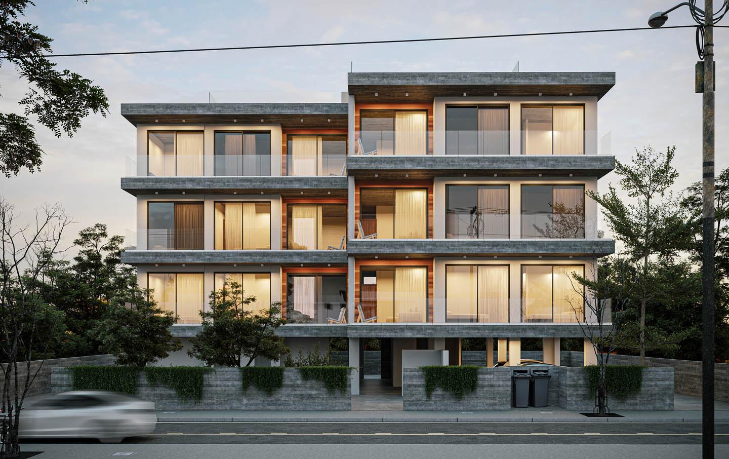 Contemporary 2-Bedroom Apartment in a Designer Building — Paphos