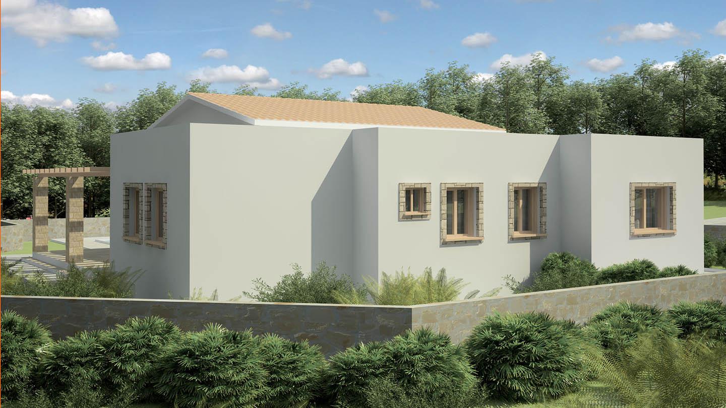 3-Bedroom Bungalow with Pool in the Charming Village of Peyia — Paphos