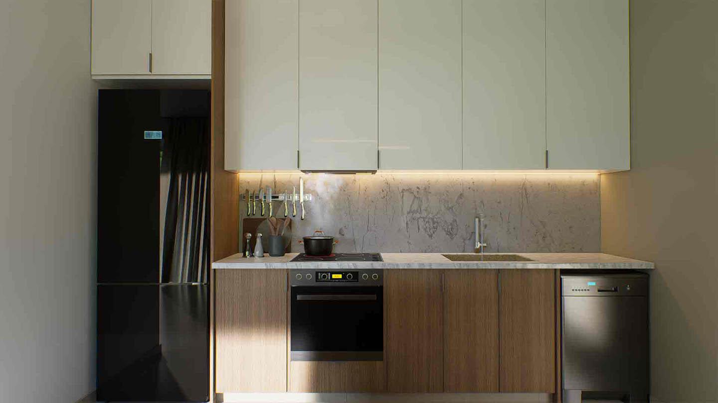 One-Bedroom Apartment Embracing Comfort, Aesthetics and Modern Living — photo 15 of 19