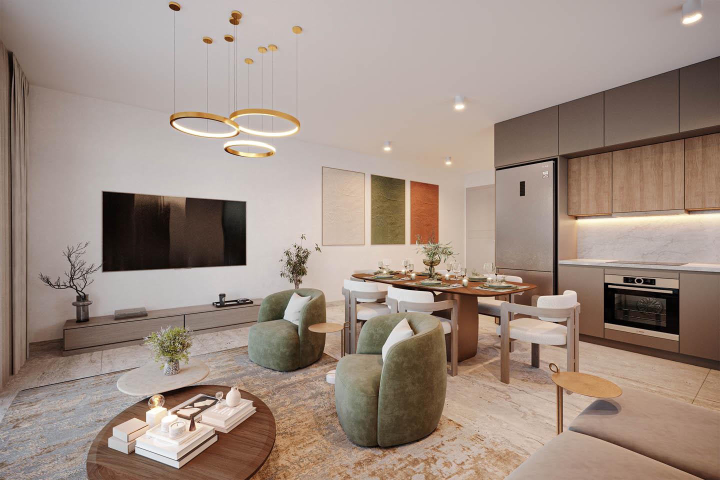 1-Bedroom Apartment in a Modern Design on the Hillside — photo 7 of 16
