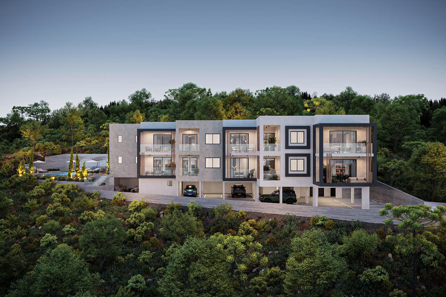 1-Bedroom Apartment in a Modern Design on the Hillside — photo 10 of 16