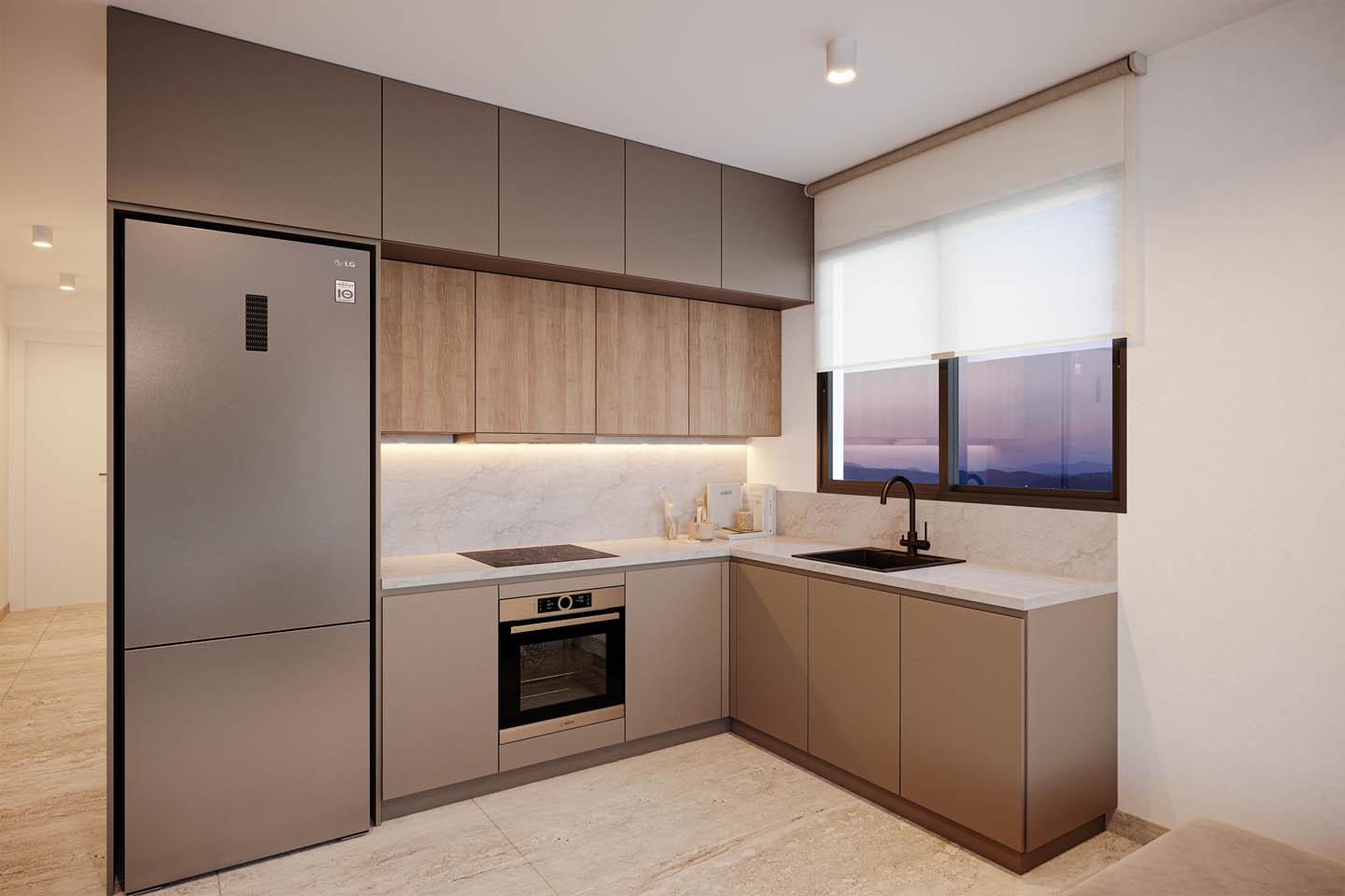 1-Bedroom Apartment in a Modern Design on the Hillside — photo 8 of 16