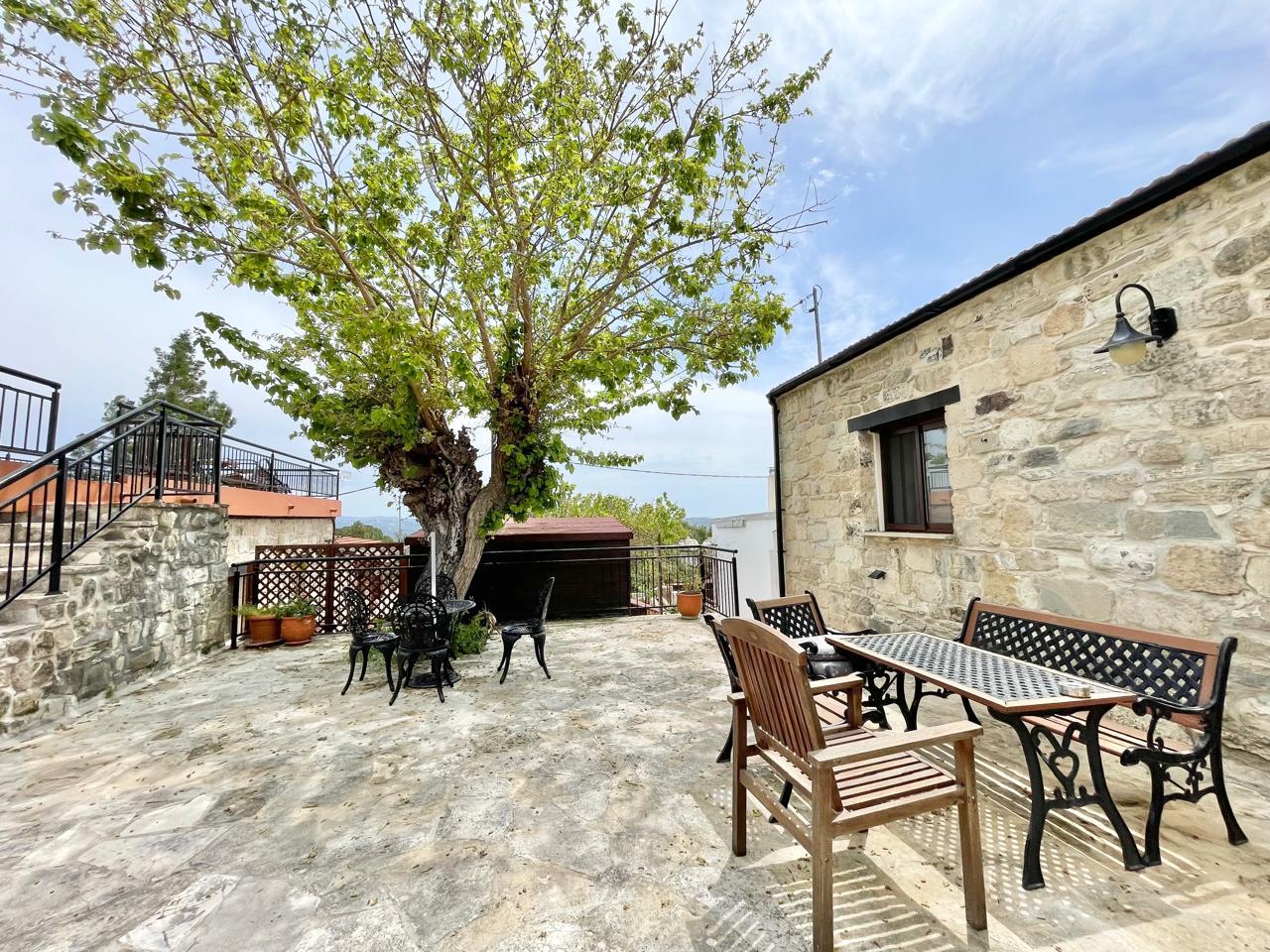 2-Bedroom Bungalow Built of Natural Stone — Paphos