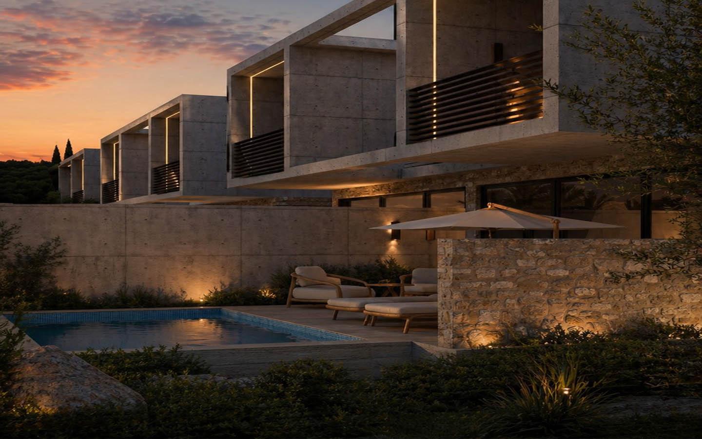 Studio Bungalow with a Private Heated Pool in a New Boutique Complex by the Sea — photo 9 of 9