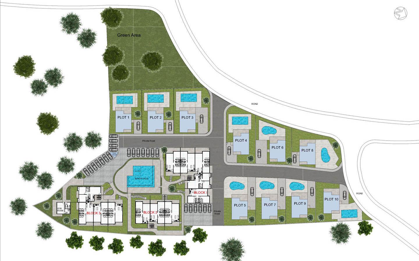 Floor plan — 2-Bedroom Sea view apartment close to beach