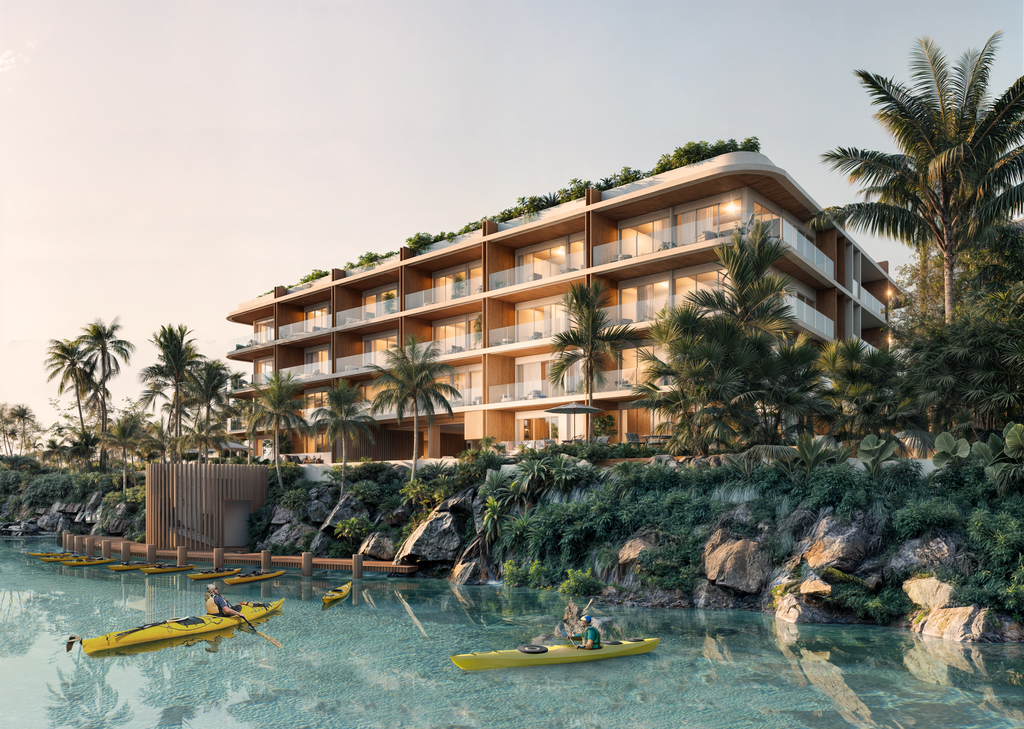 Una exclusiva coleccion de 38 espaciosas unidades de apartamentos de 2 habitaciones, disenadas para quienes aprecian el diseno, la amplitud — Cap Cana