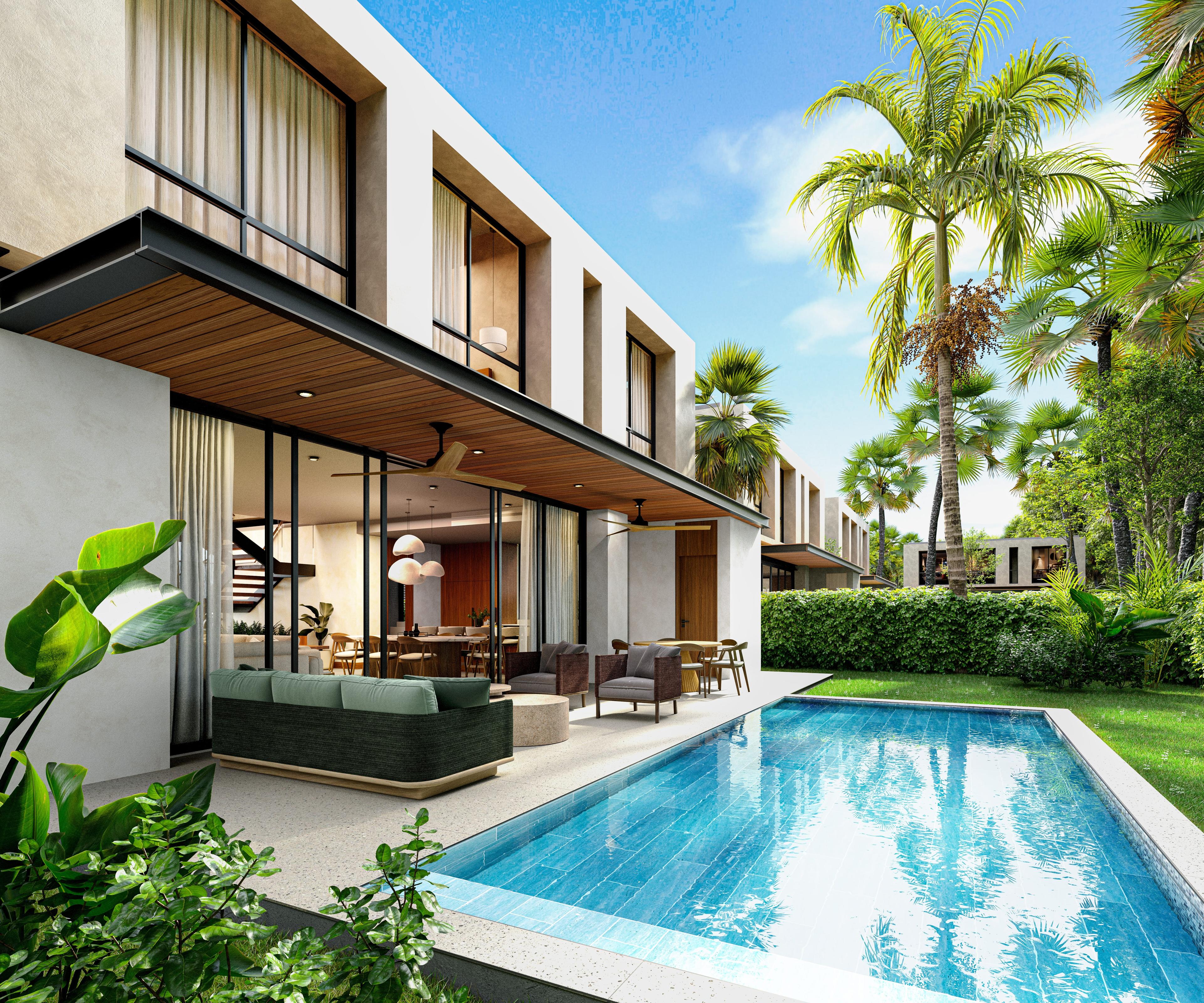 Es un exclusivo conjunto residencial ubicado dentro de Green Village, Cap Cana, con acceso controlado para residentes y una ubicacion — Cap Cana