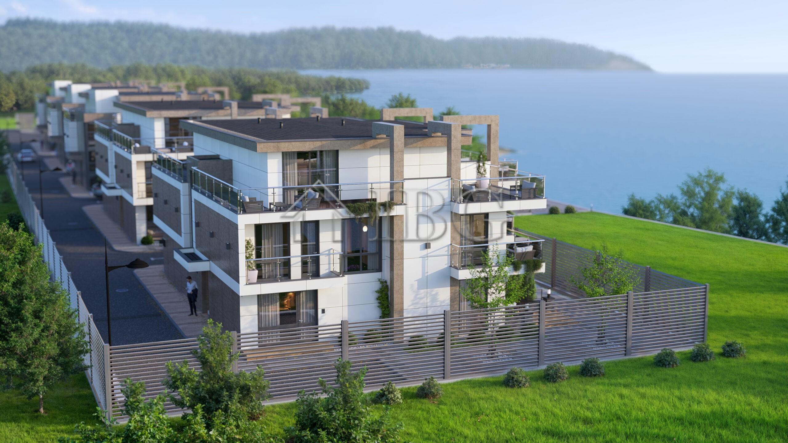 Burgas Bay Luxury First-Line Seafront Complex, Lahana — Burgas
