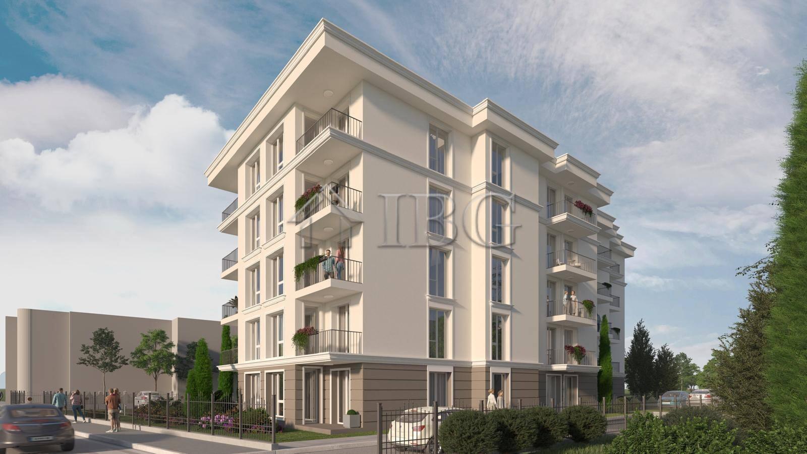 New Build with NO Maintenance Fee! Spacious Top-Floor Studio in La Mer Gold Residence, Nessebar — Nessebar