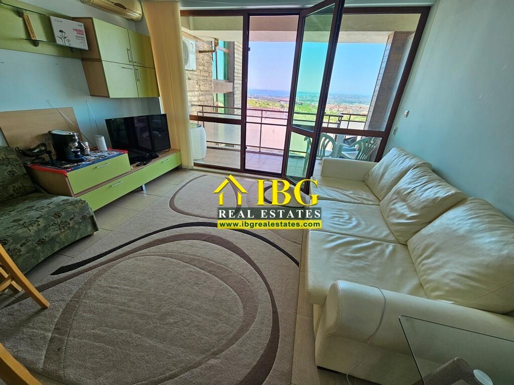 Two bedroom apartment with panoramic sea and pool views in Golden Eye Complex, Kosharitsa — Kosharitsa