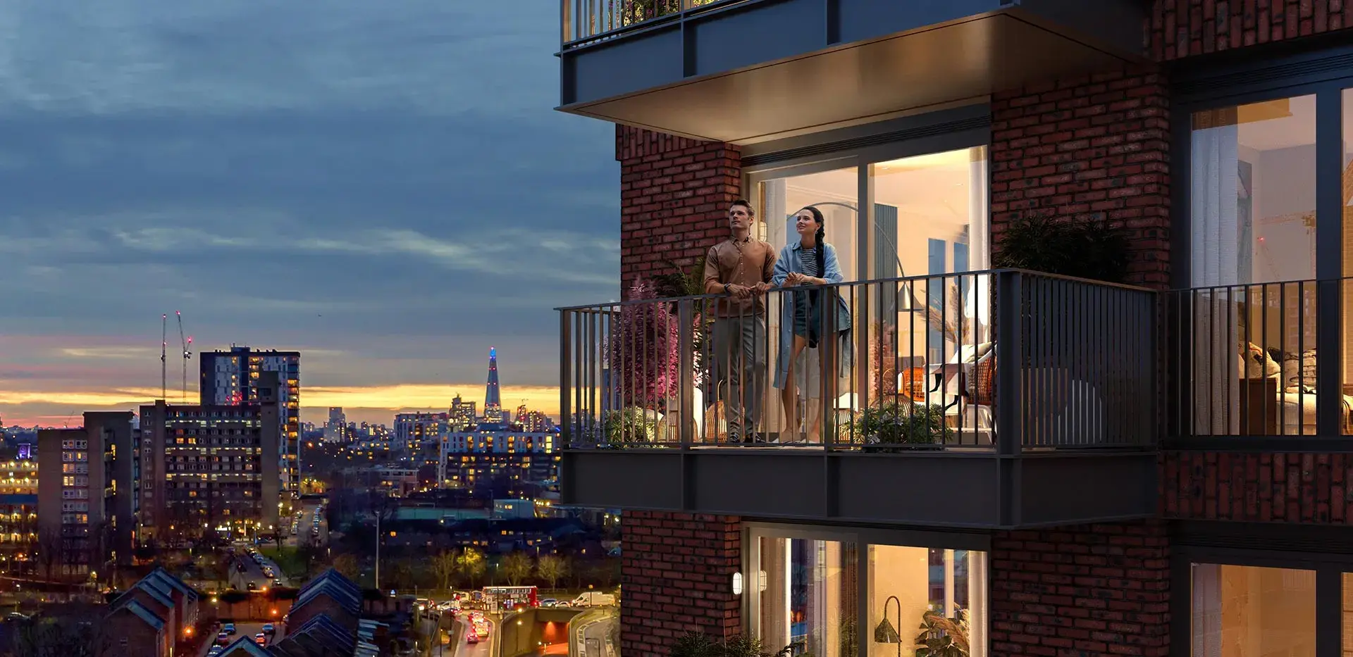 2 Bedroom Apartment for Sale in Heron Wharf Poplar London — Poplar
