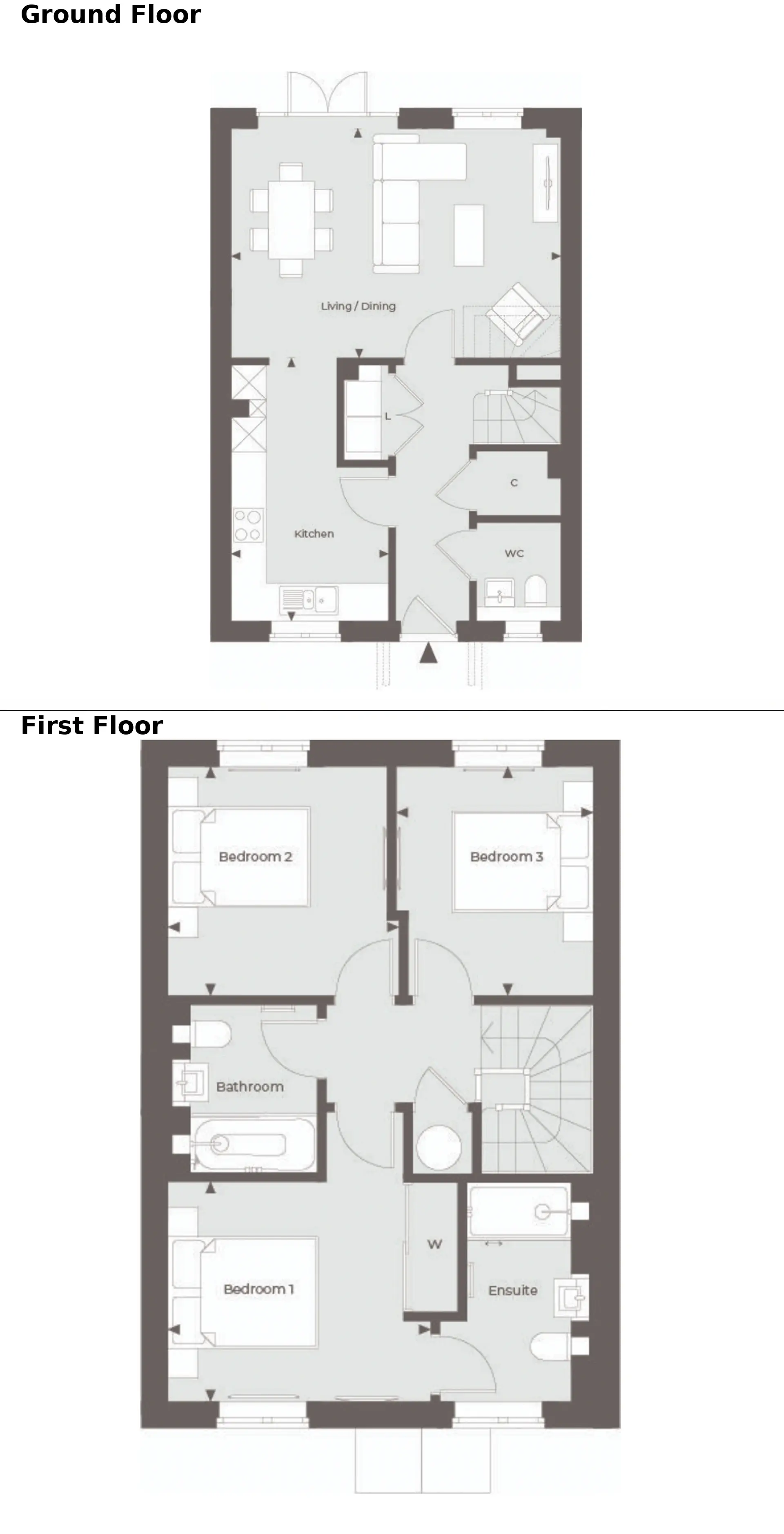 Floor plan — House for Sale Maidenhead Berkshire Spring Hill