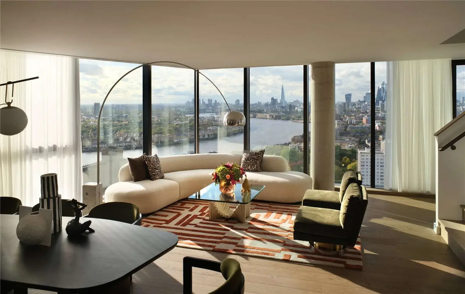 2 Bedroom Penthouse for Sale in Canary Wharf London Vetro — Canary Wharf