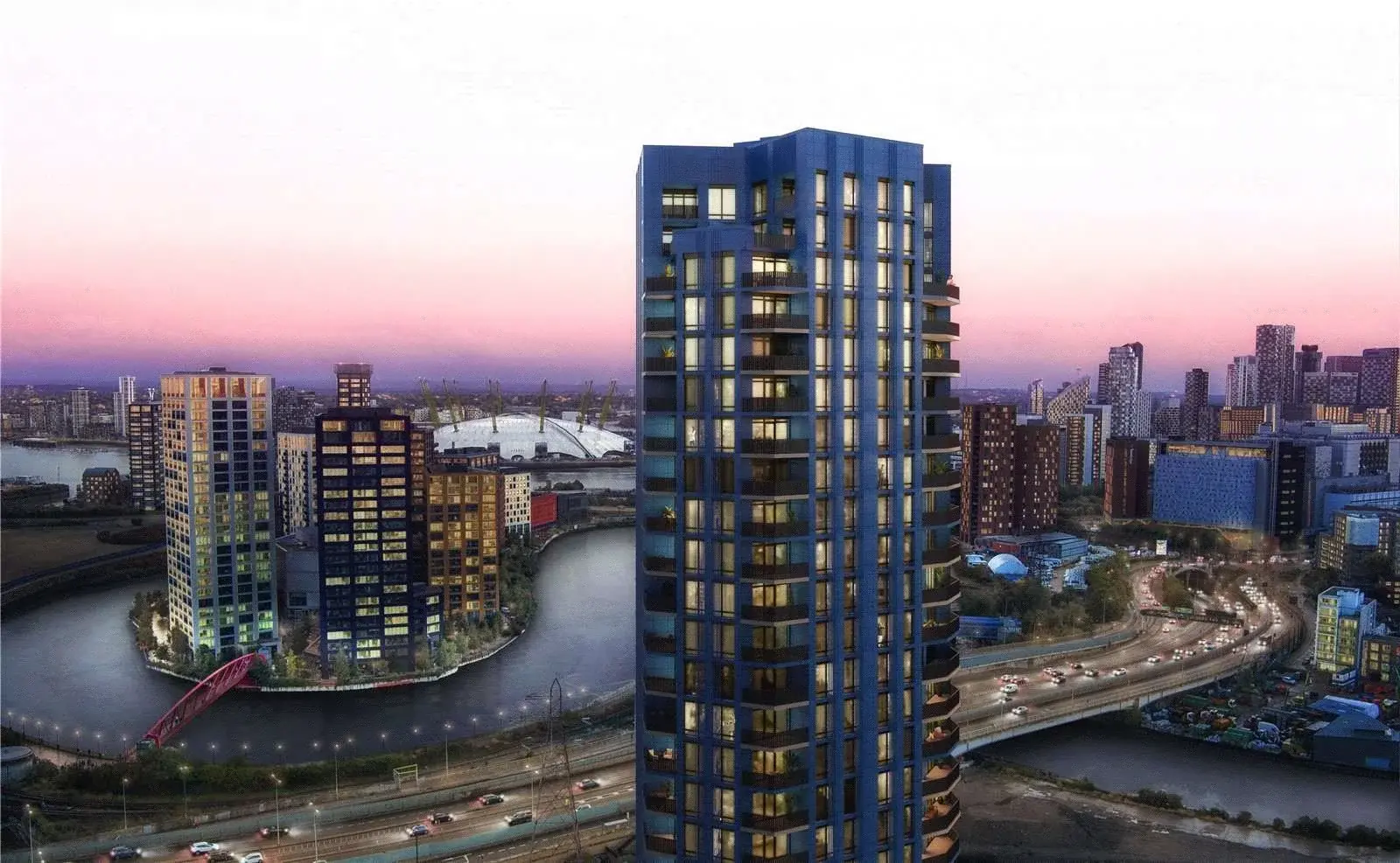 2 Bedroom Apartment for Sale in Canning Town London Cerulean Quarter — Canning