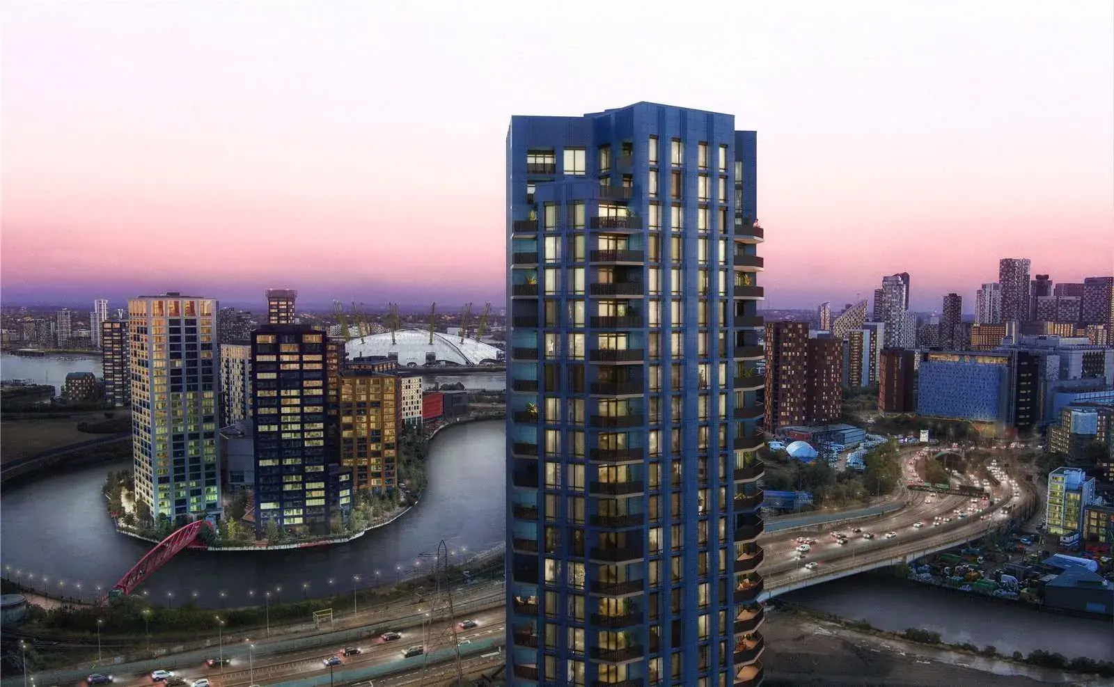 3 Bedroom Apartment for Sale in Canning Town Cerulean Quarter — Canning