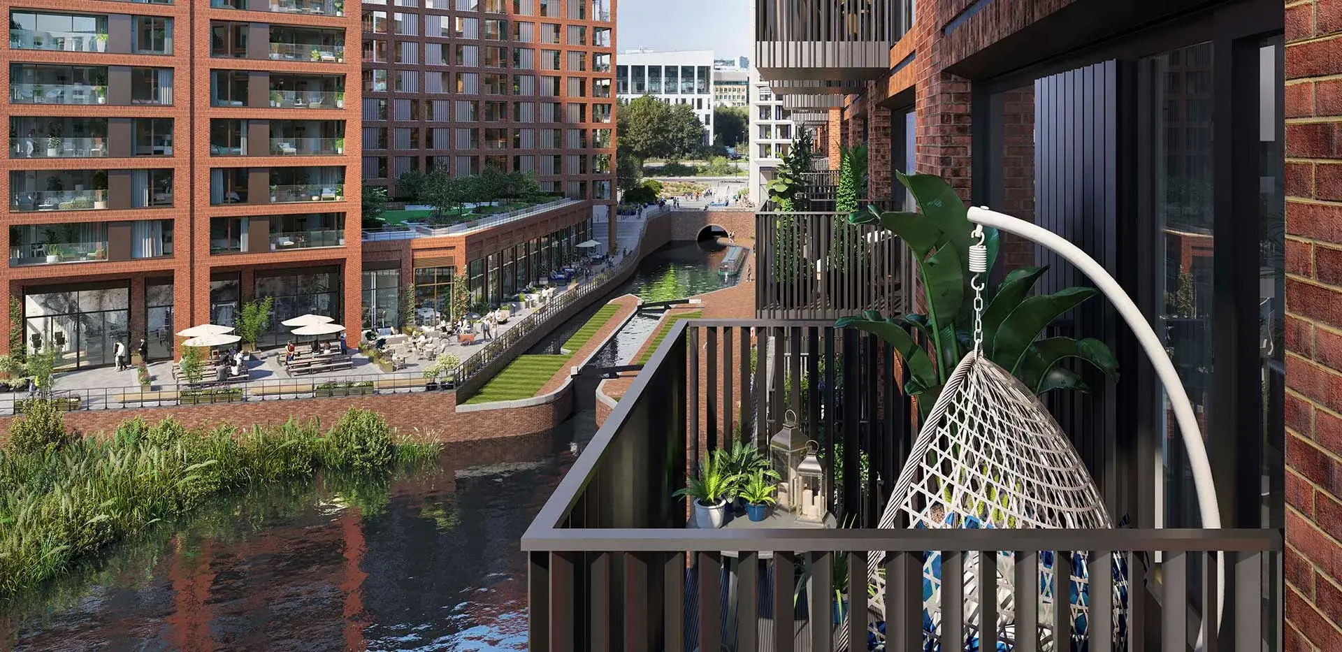 1 Bedroom Apartment for Sale in Birmingham B4 Glasswater Locks — Birmingham City