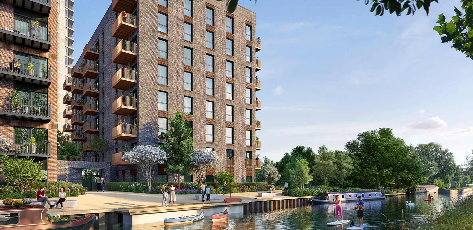 3 Bedroom Apartment for Sale Wembley London Grand Union — Wembley