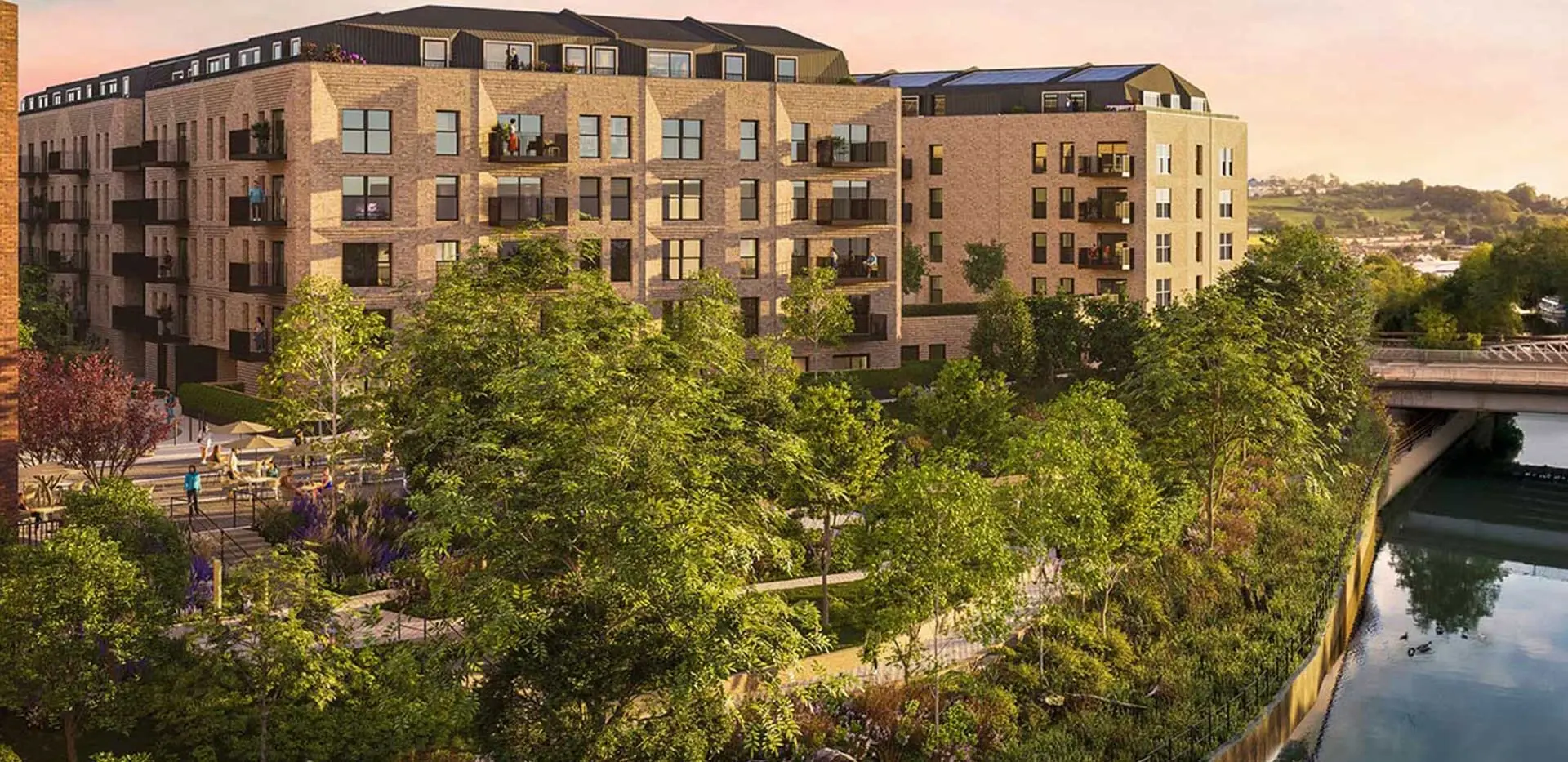 1 Bedroom Apartment for Sale in Bath One Waterside Riverside — Midland Road