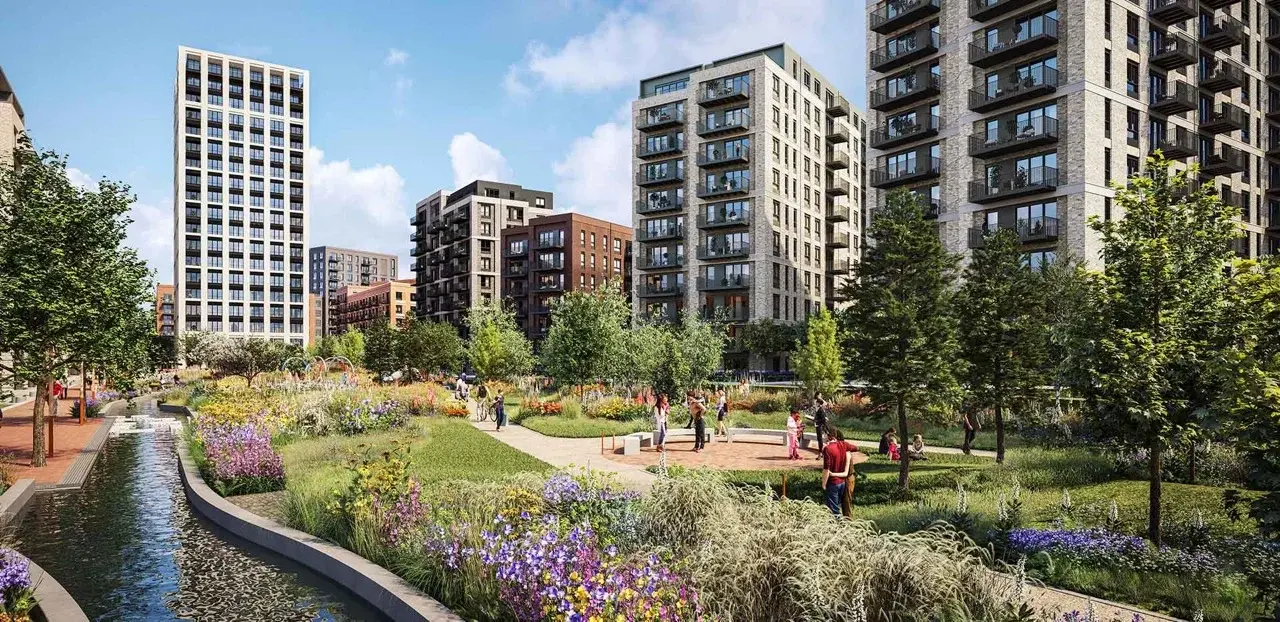 1 Bedroom Apartment for Sale Southall London The Green Quarter — Southall