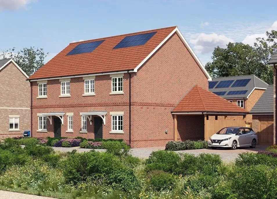Semi Detached House for Sale Wallingford Oxfordshire Winterbrook Meadows — Wallingford